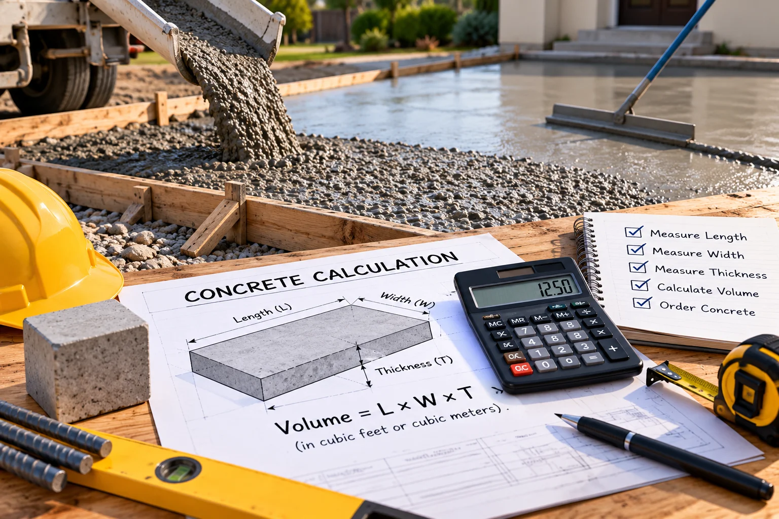 How Much Concrete Do I Need? A Simple Guide to Calculating Concrete